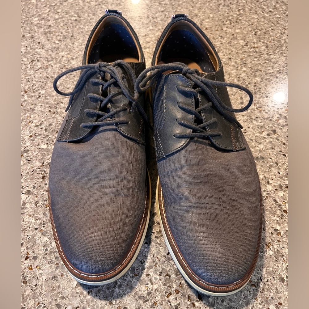 Rye by Hawker Rye Kediede Suede Embossed Derby Oxford